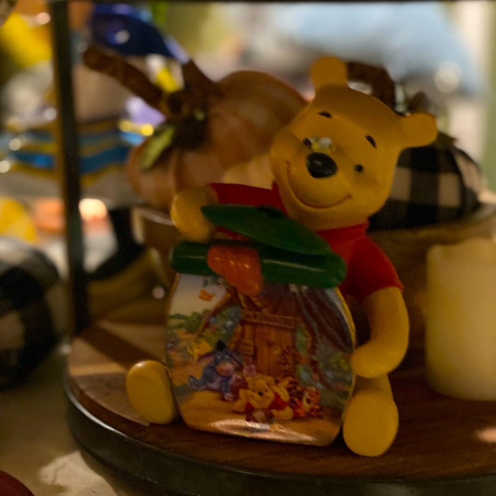 Winnie the Pooh - Bradford Exchange - Pooh's Birthstones A0730 MAY Vintage 🍯